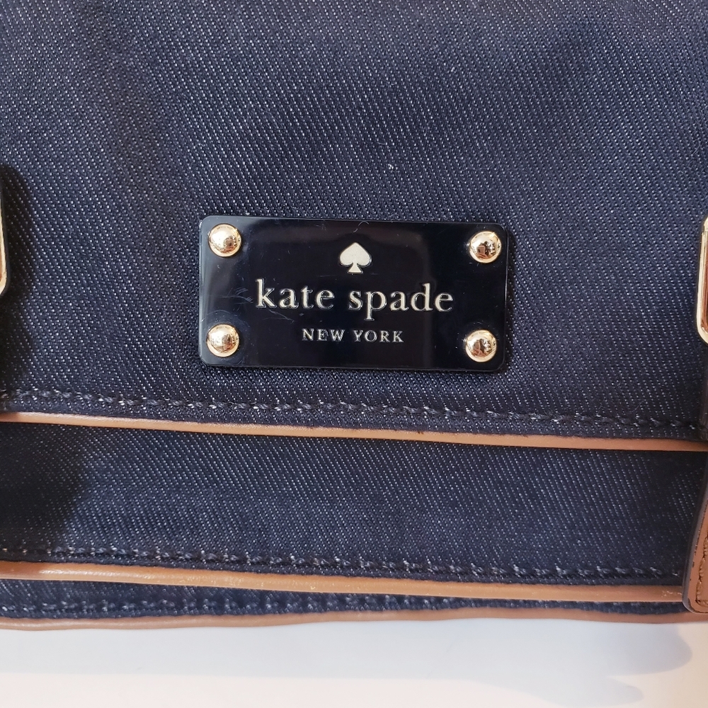 kate spade Dark Blue Denim Crossbody - Picture 3 of 12